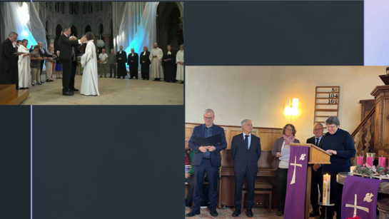 Cultes Consécration comme ministre de l’EERV, et d’installation de Véronique dans notre paroisse.