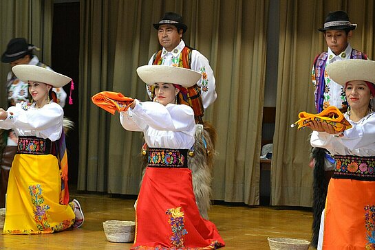 Danse traditionnelle d’Amérique latine