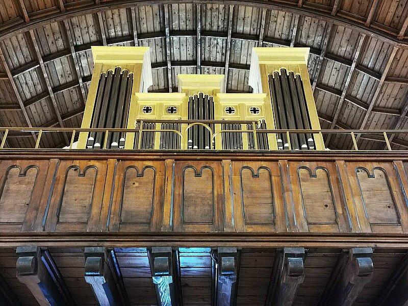 Un orgue a l'acoustique avantageuse