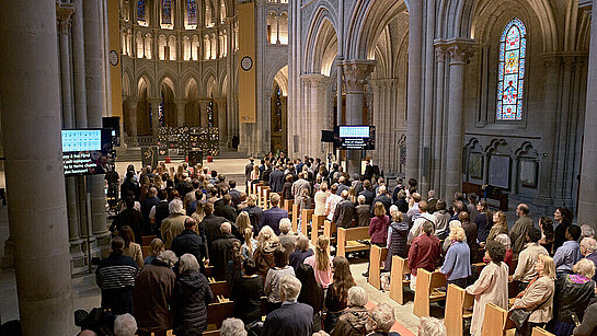 - Dimanche des Rameaux à la cathédrale de Lausanne pour la Région Lausanne - Epalinges ©DR - Sylvain Madelaine