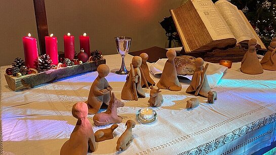 CRèche Noël Ecublens