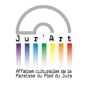 Jur'Art logo arc en ciel