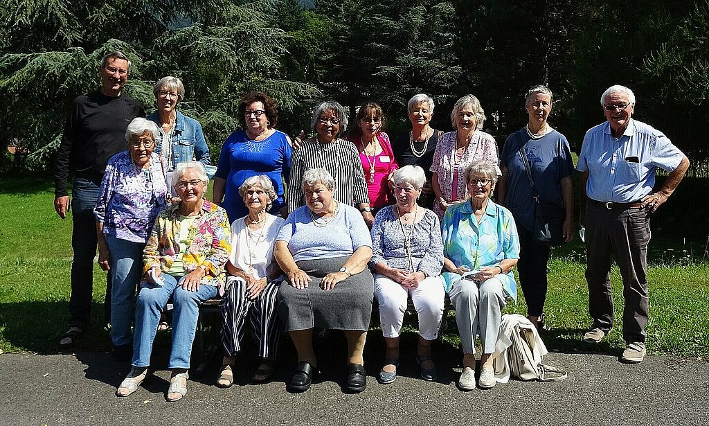 Participants au camp de Bex en 2021