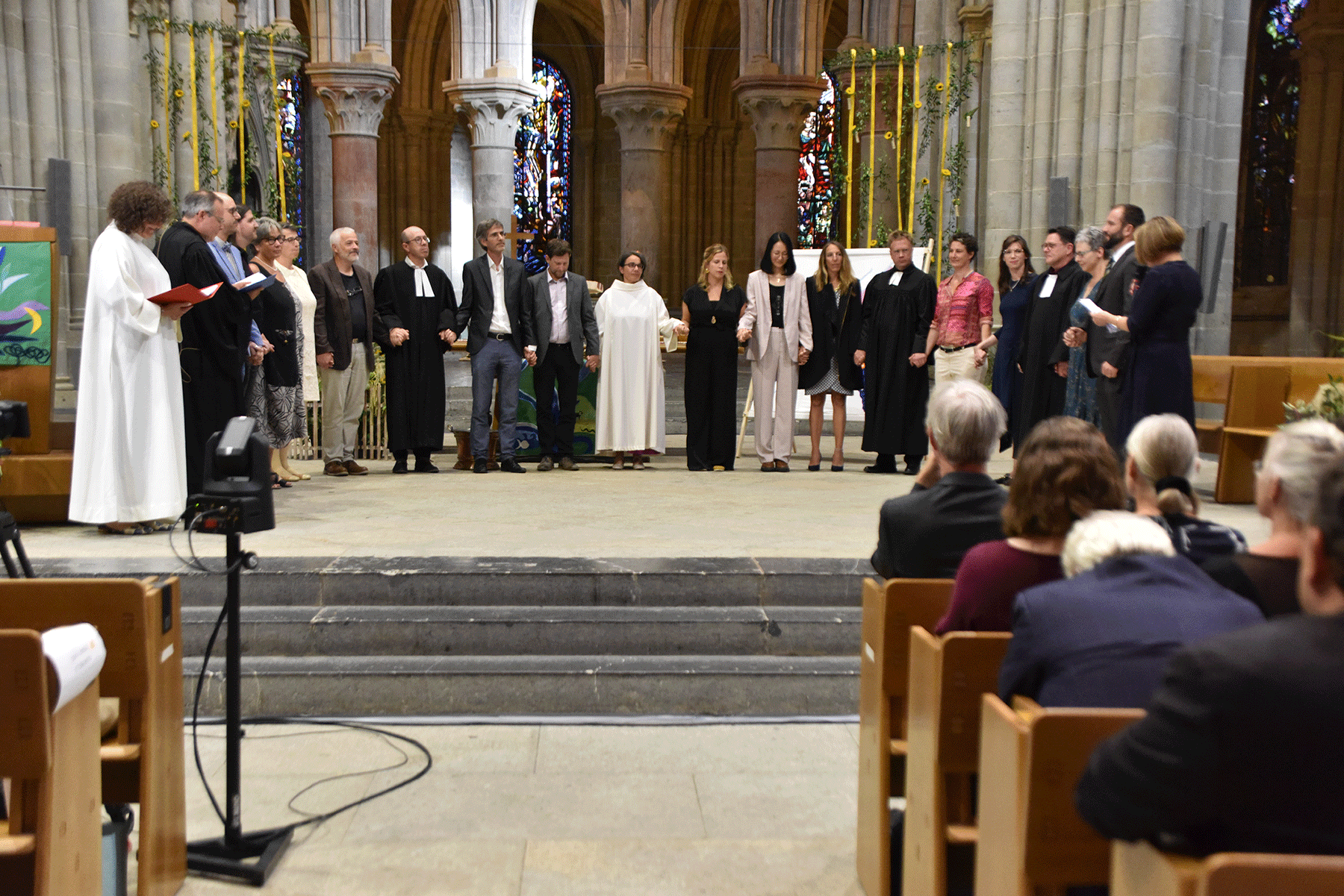 L'accueil des nouvelles forces - Culte synodal de consécration et d'agrégation 2023 - ®EERV - Gérard Jaton 