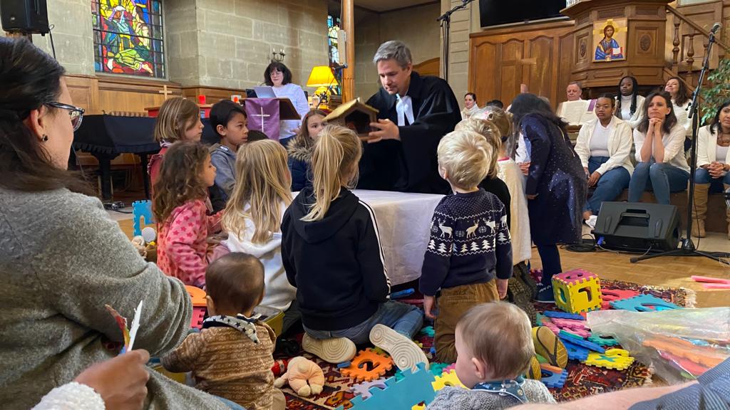 culte gospel avec enfants