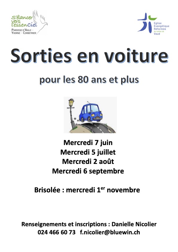 dates sorties seniors 2023