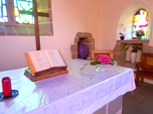 église d'Ecublens table communion