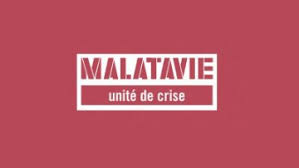 Logo de l'unité de crise des HUG pour la prévention des suicides, MALATAVIE